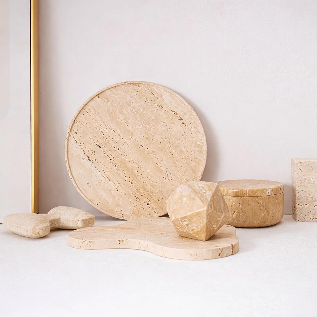 luxury home decor stone tray dubai the meem store