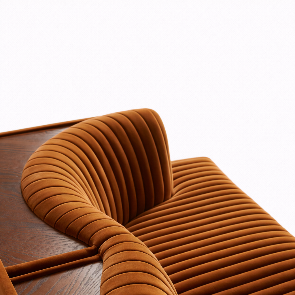 velevt detailing luxury sofa dubai