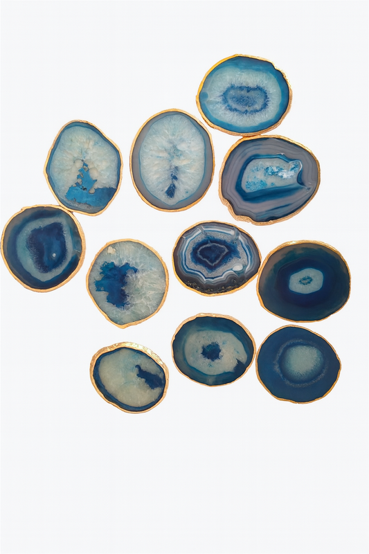 Royale Agate Coaster Set