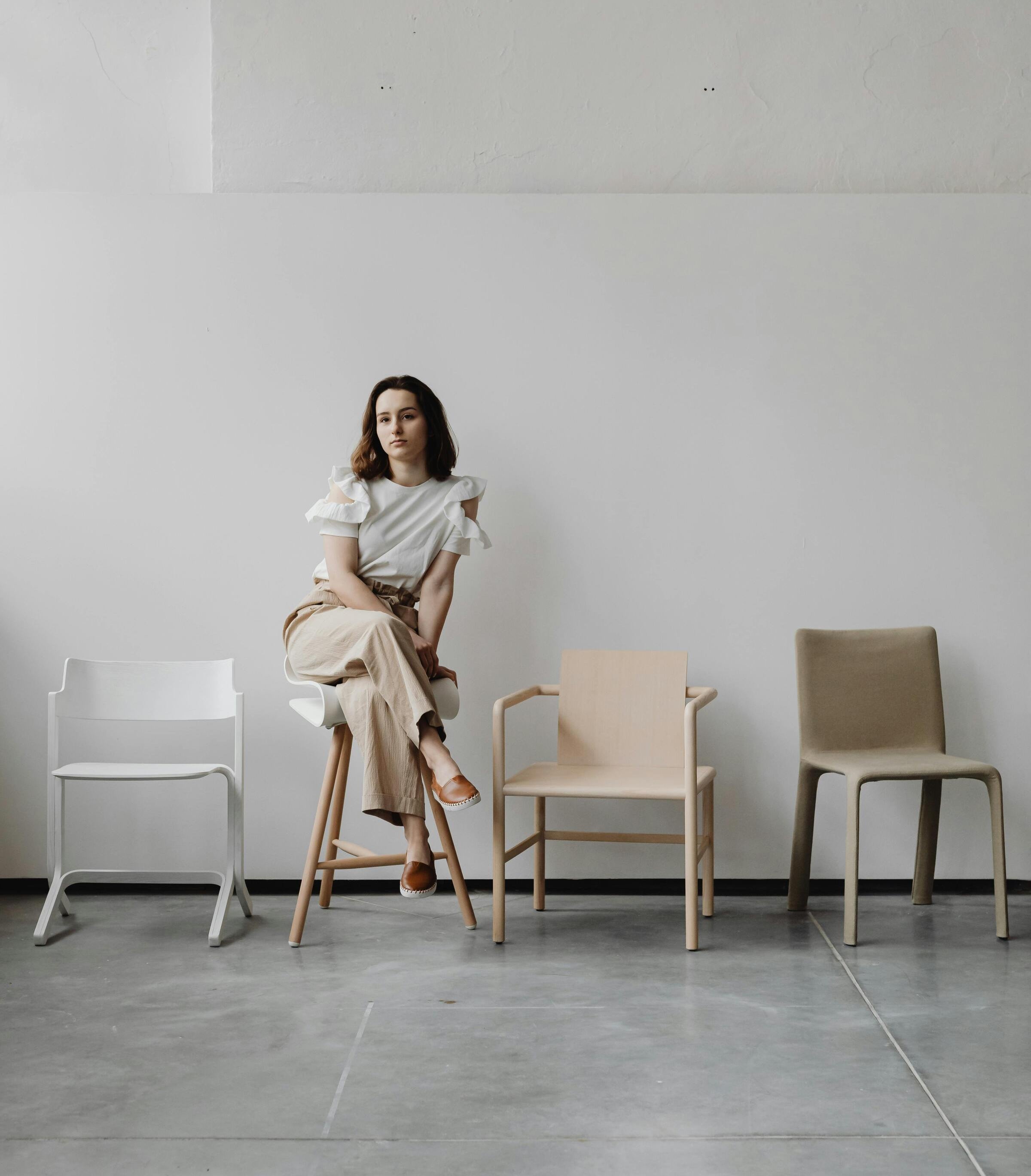 Lifestyle setup of dining chairs with modern table – premium furniture in Dubai by The Meem Store.