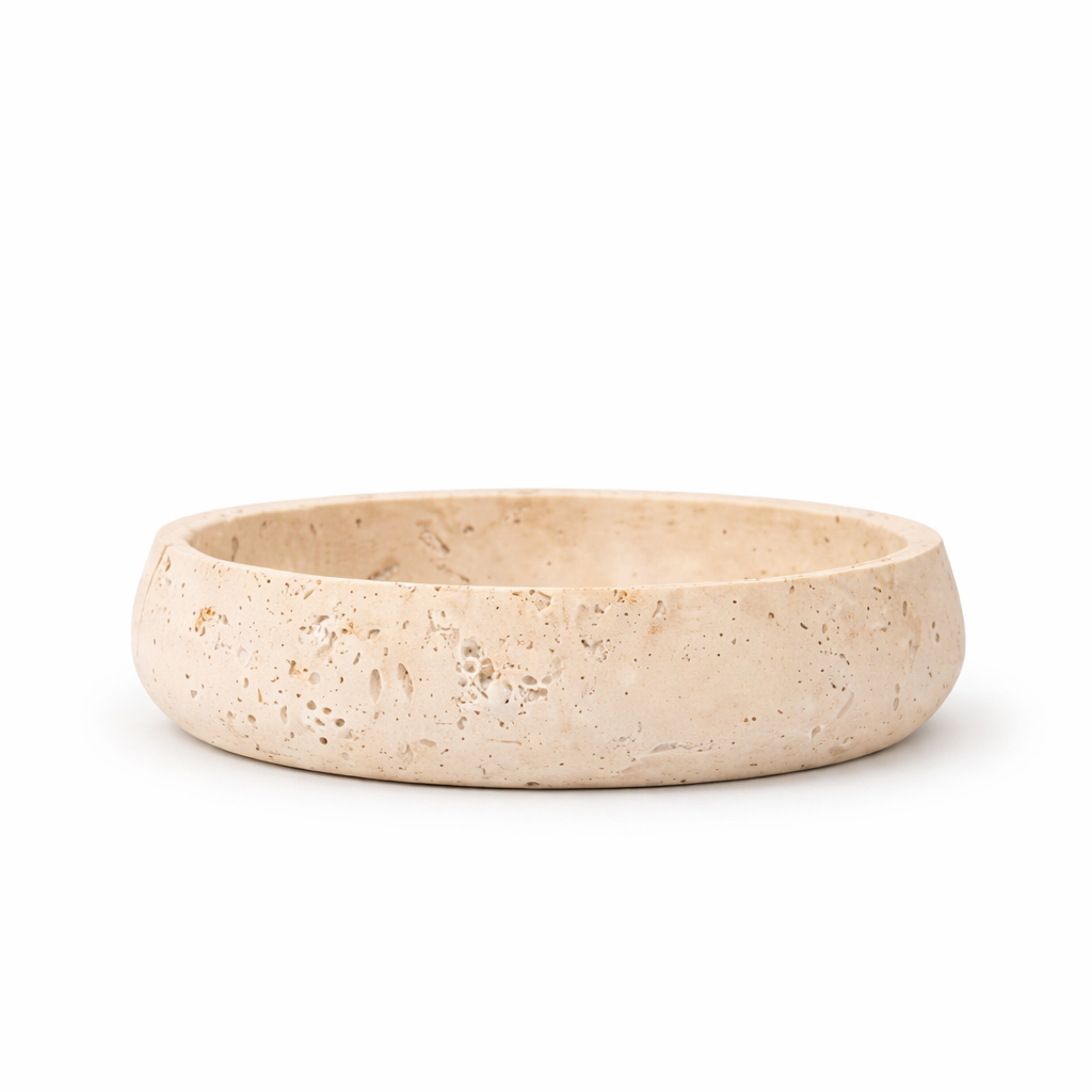 the meem store rimal travertine serving bowel