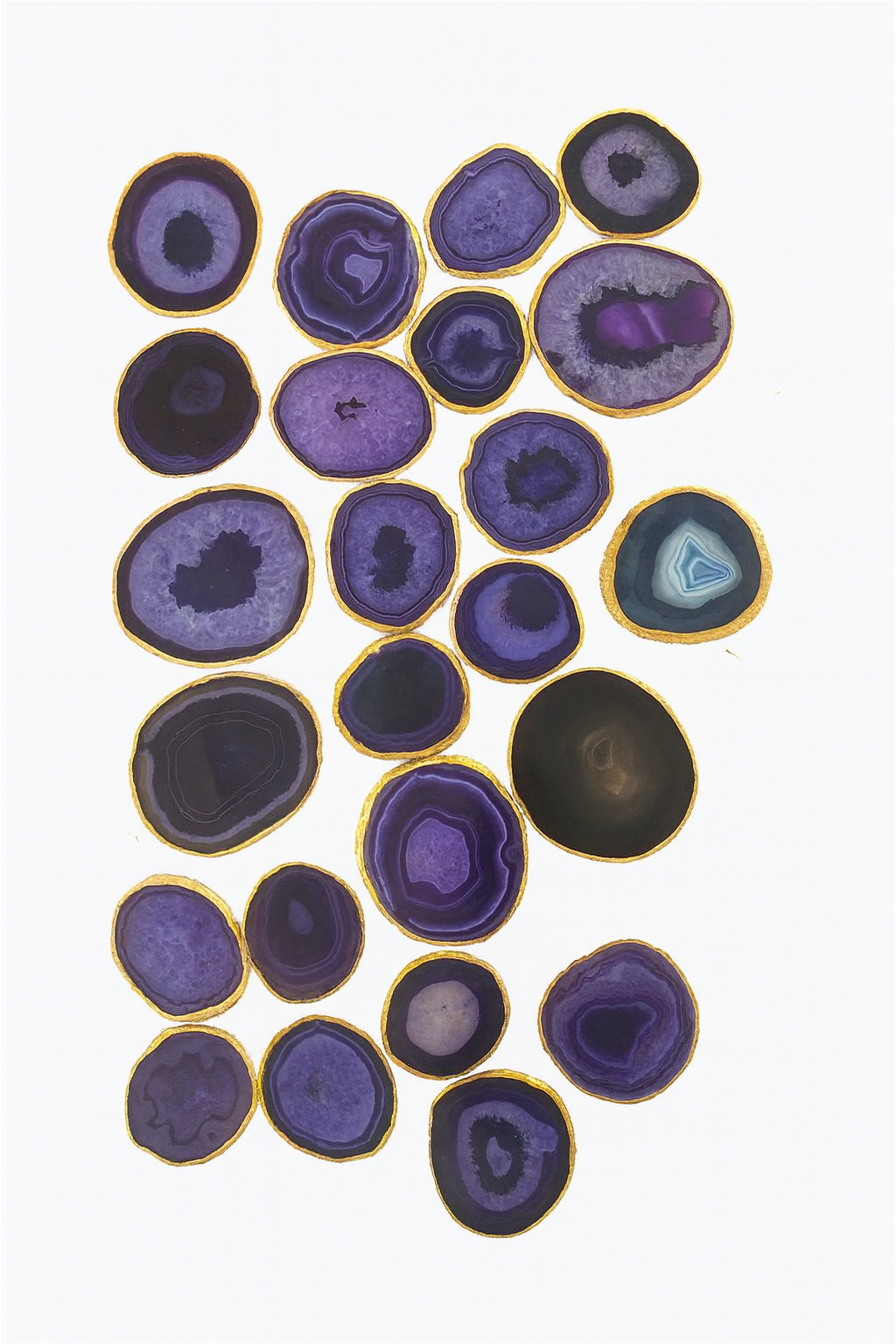 Royale Agate Coaster Set