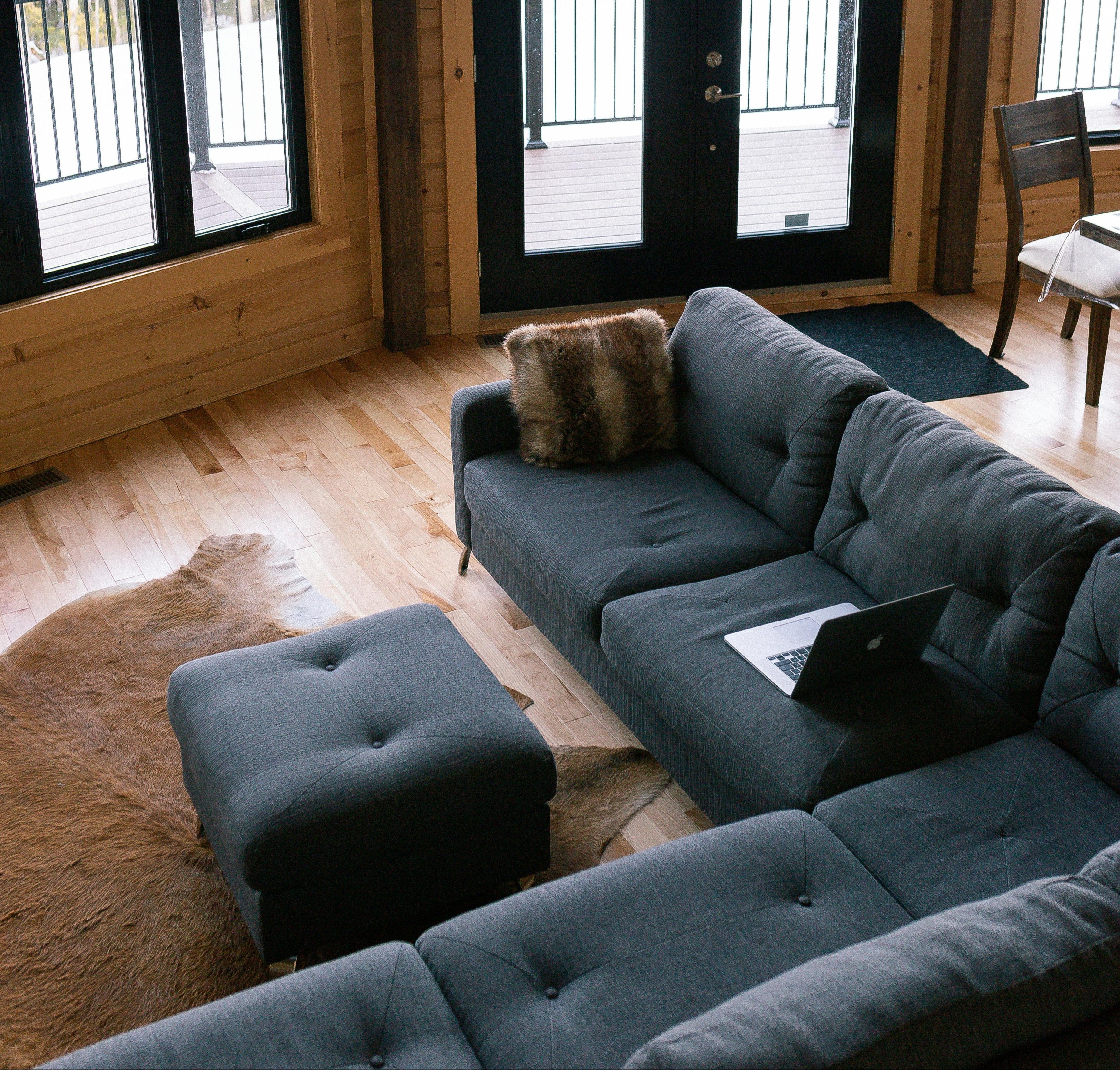 L-shape sectional luxury sofa for modern Dubai interiors – handcrafted premium seating by The Meem Store.