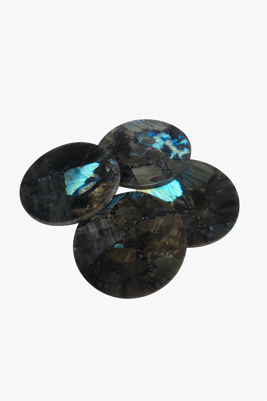 Serafina Gemstone Coaster Set